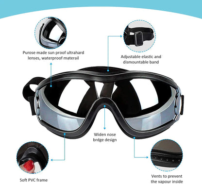 Doggles (Adjustable Strap Dog Goggles)