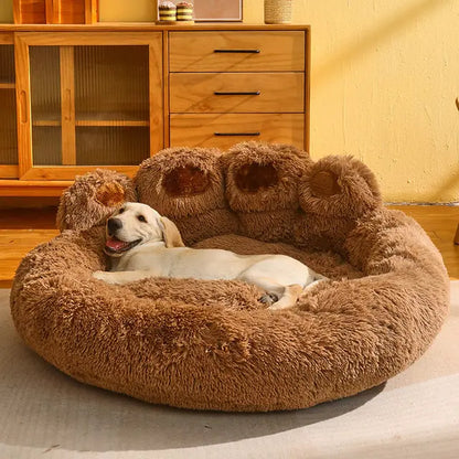 Round Paw Sleeping Cushion