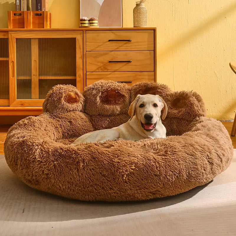 Round Paw Sleeping Cushion