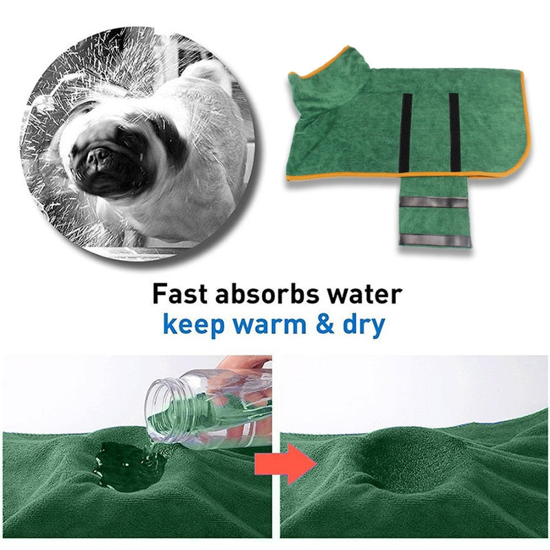 MicroDry Pet Coat